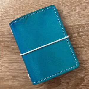 Chic Sparrow NANO Maplewood Turquoise Blue  Made USA Leather Cover TN